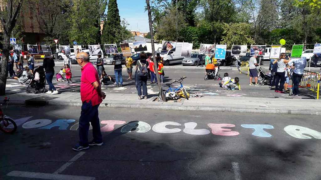 Semana Europea de la Movilidad en Moratalaz.